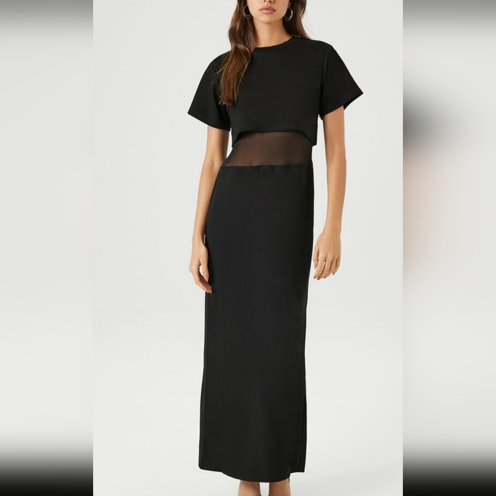 Elegant Black Maxi Skirt NWT